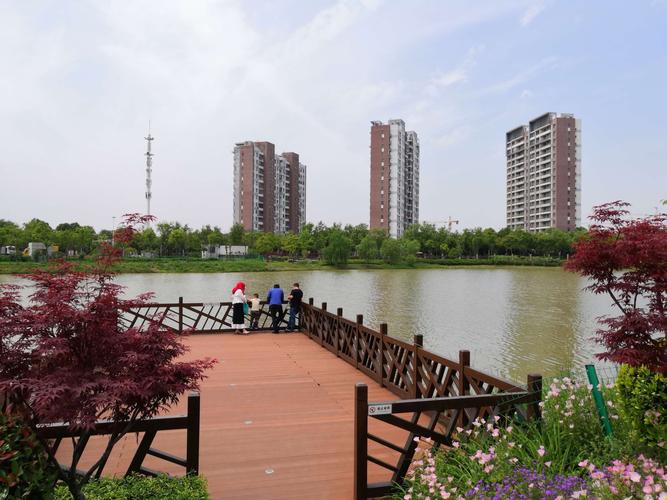 武汉韵湖公园 科技与自然交融的城市绿心